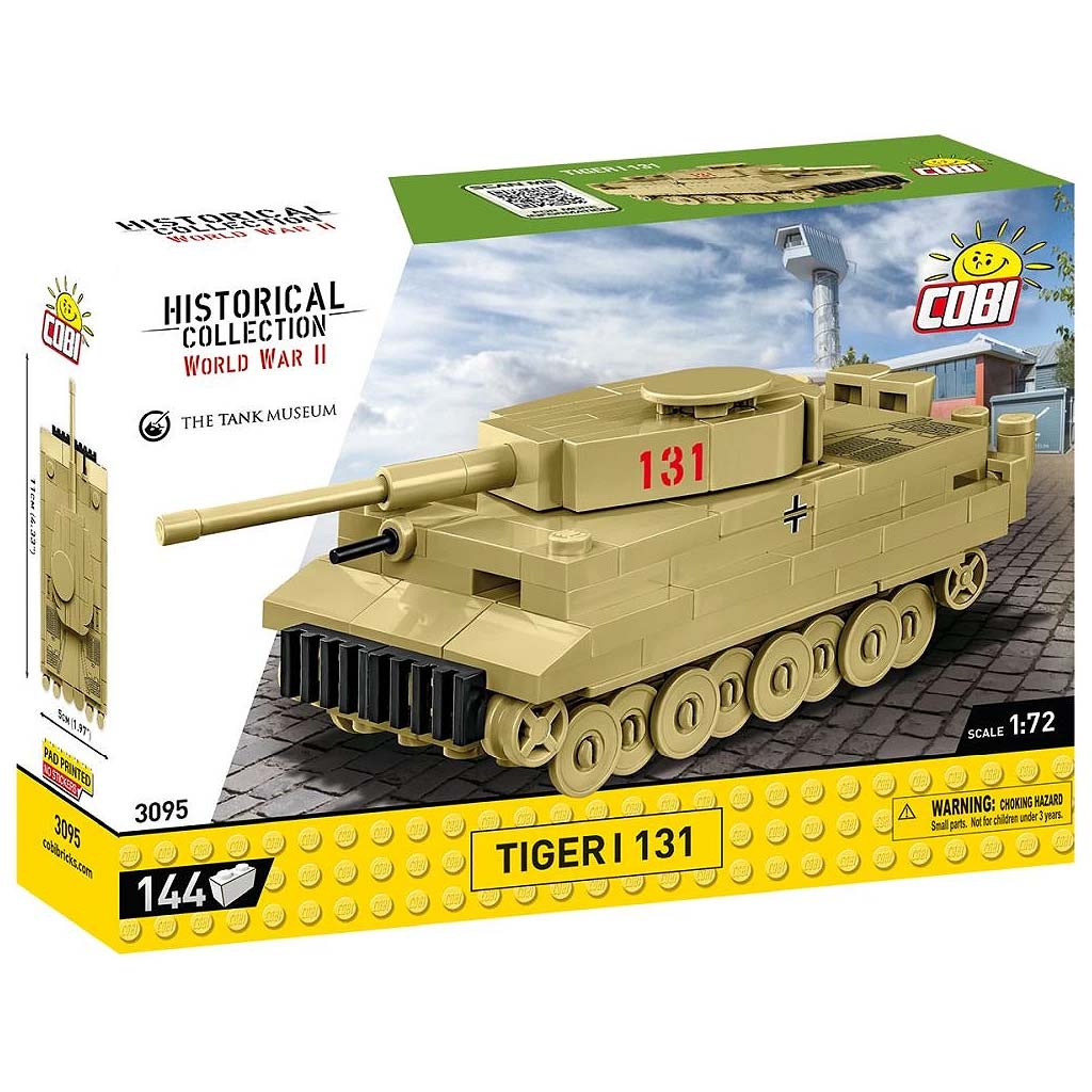 COBI: Tiger I 131 tank stavebnica (3095)