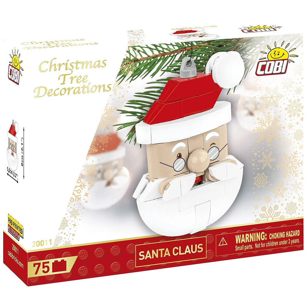 COBI: Vianočná ozdoba Santa stavebnica (20011)