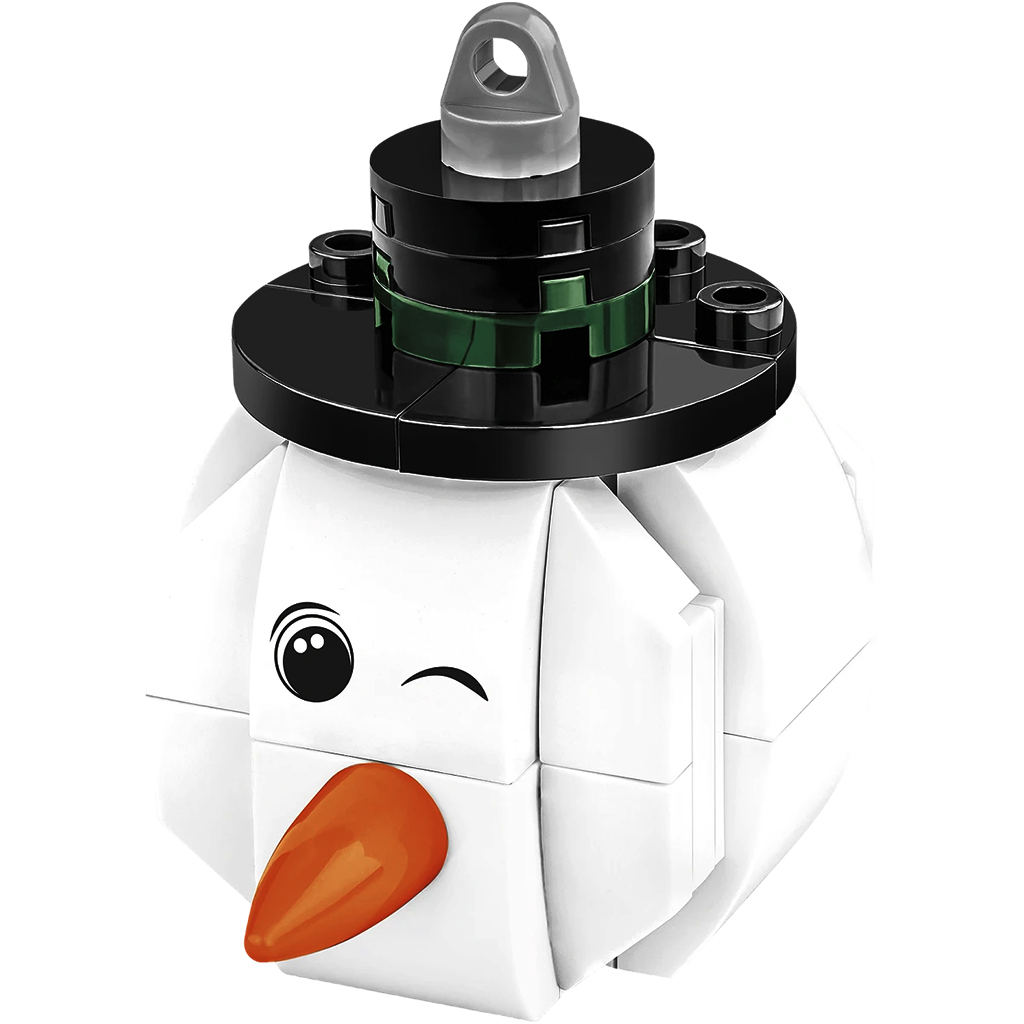 COBI: Vianočná ozdoba stavebnica snehuliak (20012) kép 2