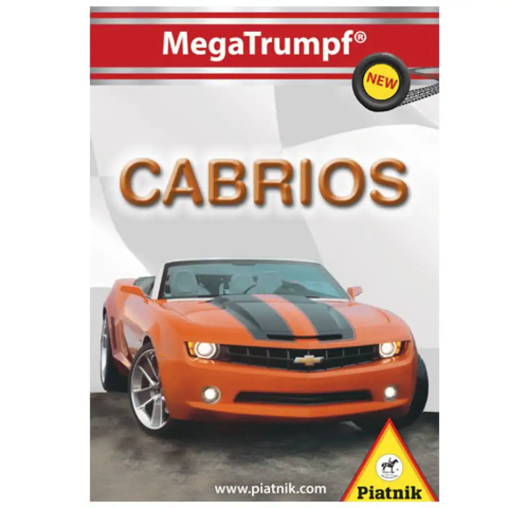 Kabrioletové autá autokarty 2015 - Piatnik