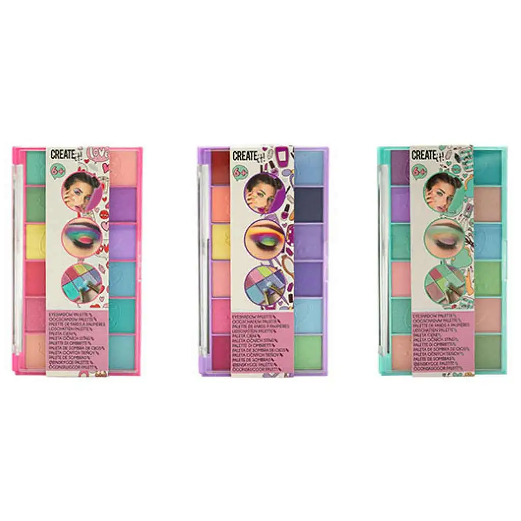 Canenco: Create It! Paleta očných tieňov rôzne druhy 1ks