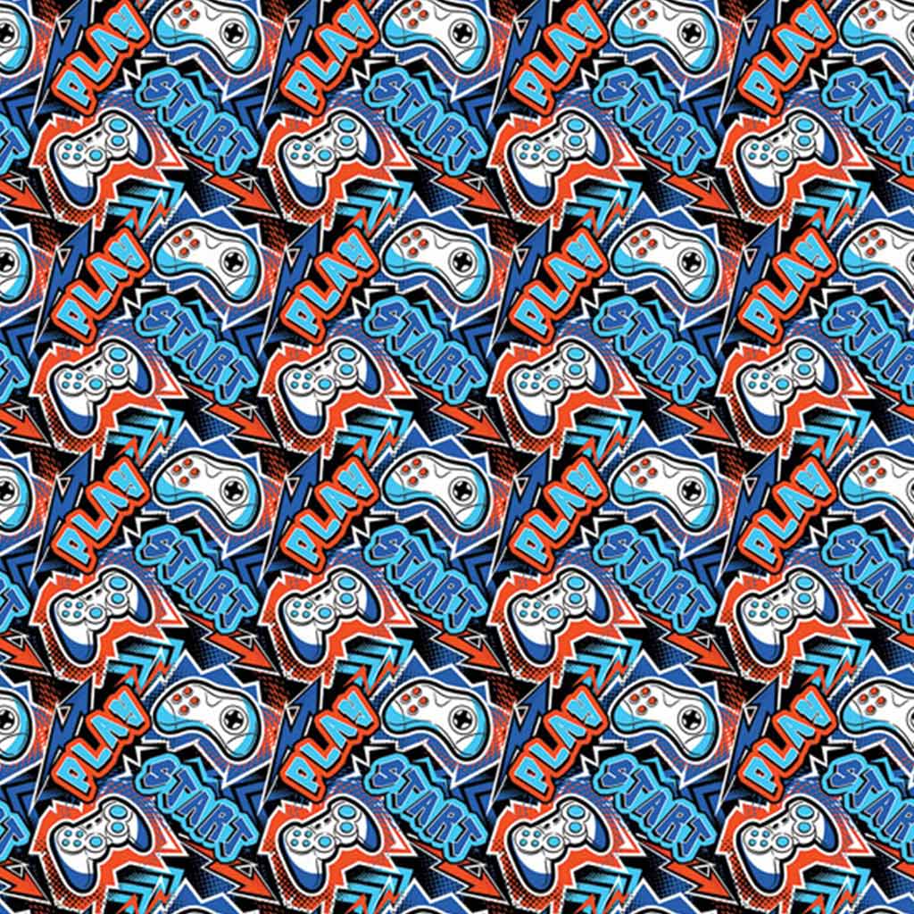 Cardex: Darčekový papier s motívom herného ovládača 100x70 cm