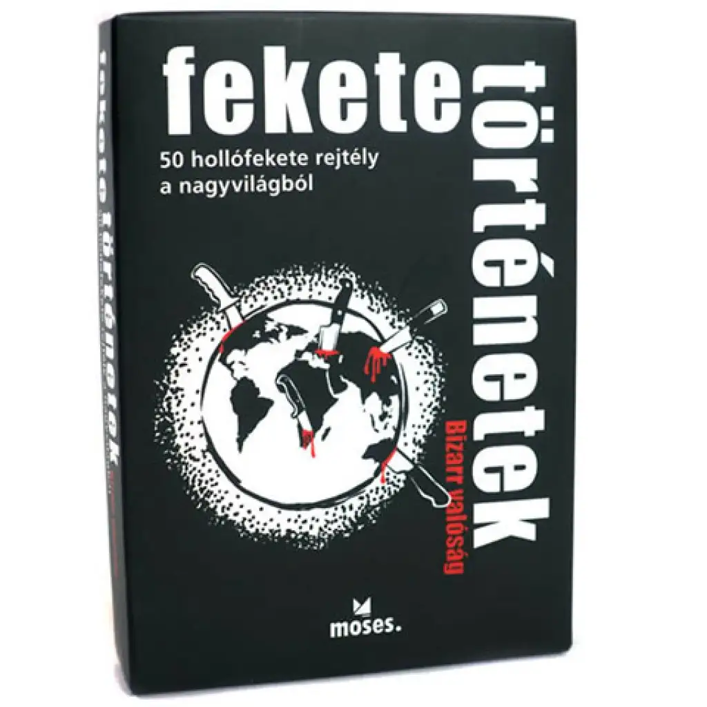 Čierne príbehy: Bizarné skutočnosti logické príbehy hádanky spoločenská hra