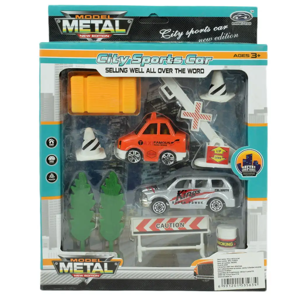 City Cars: Mestské vozidlá sada s doplnkami v rôznych variantoch 1ks kép 11
