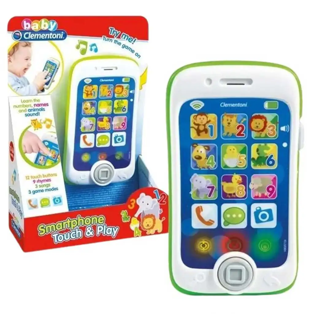 Clementoni Baby: Touch & Play Interaktívny smartfón kép 1