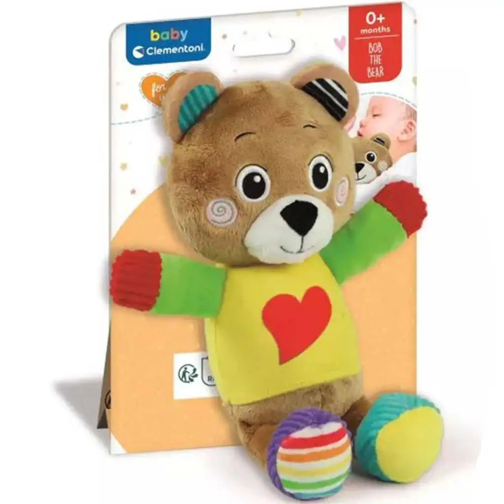 Clementoni baby: Bob plyšový medveď