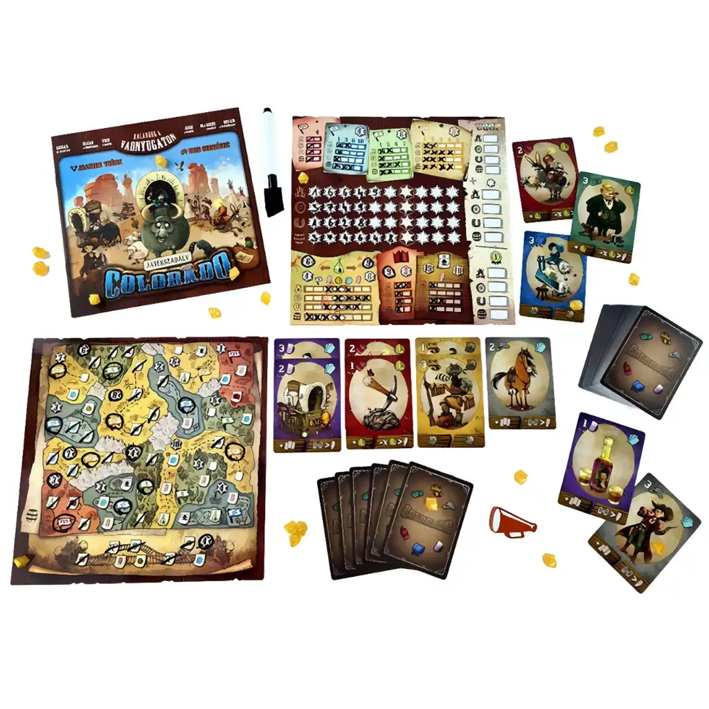 Colorado - Dobrodružstvá na divokom západe spoločenská hra kép 4