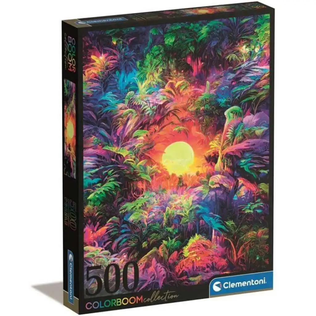 Colorboom: Psychedelické puzzle 500 ks - Clementoni