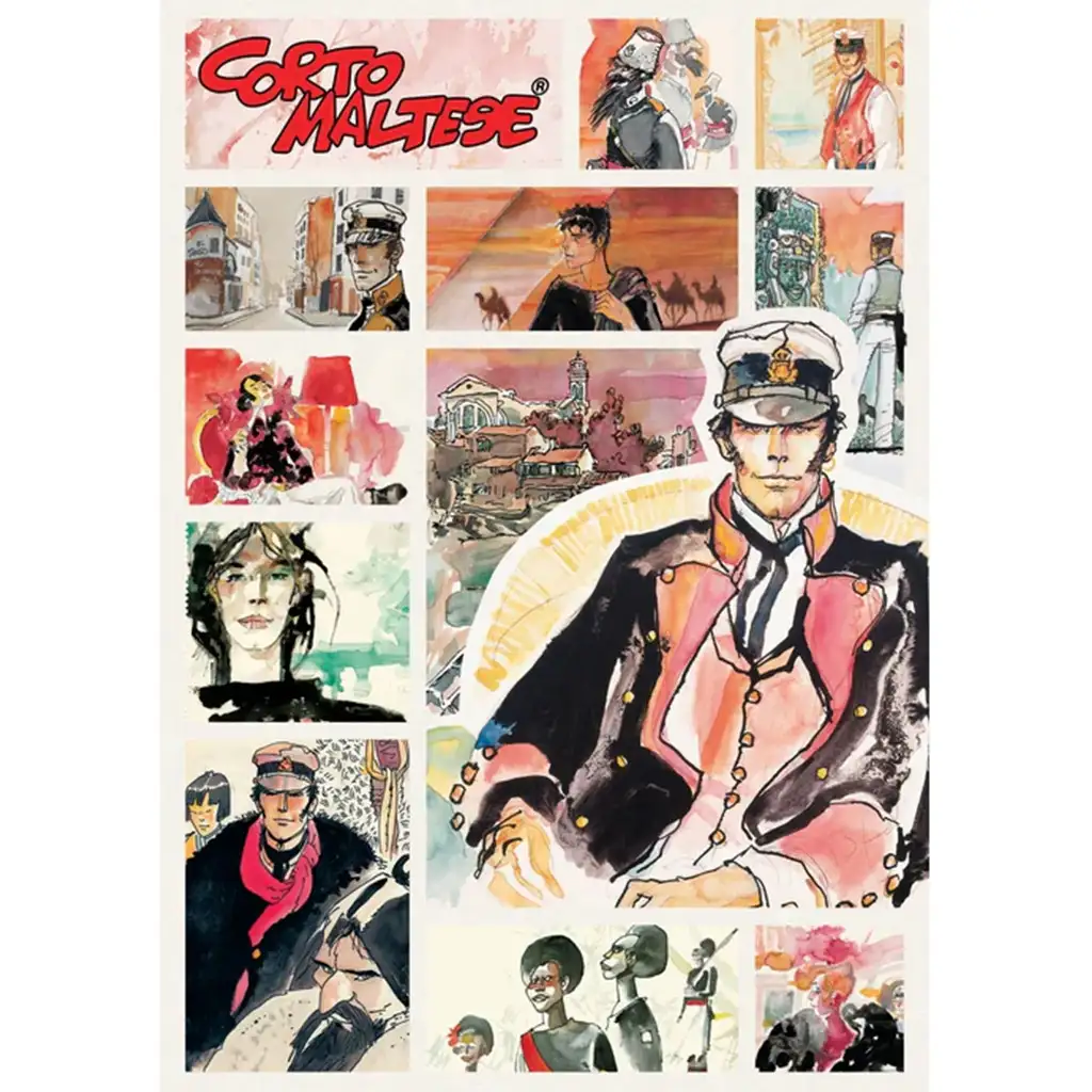 Corto Maltese 1000-dieliková puzzle - Clementoni kép 2