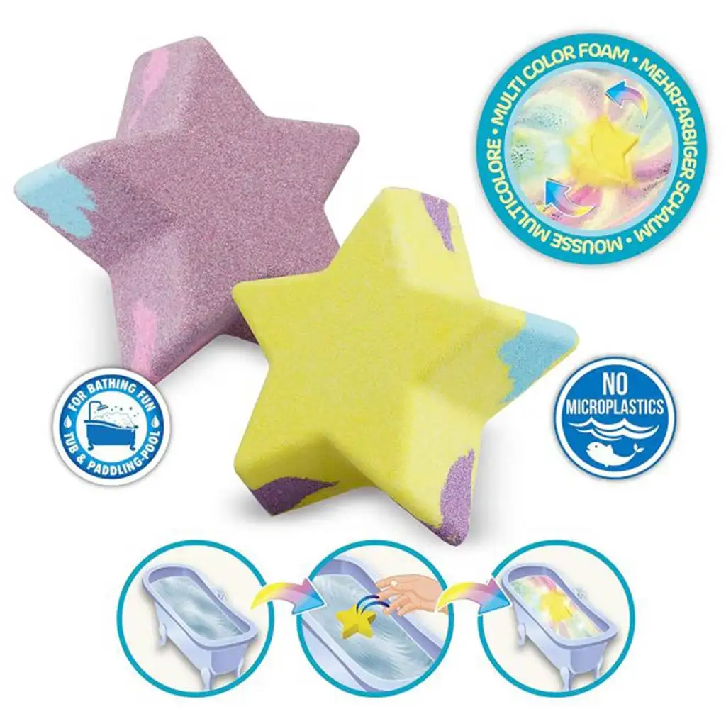 Craze Inkee: Dúhová farba hviezdneho kúpeľového bomby kép 2