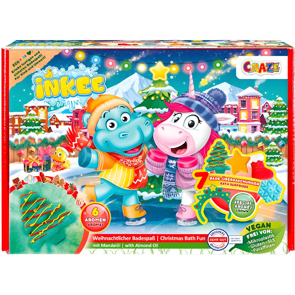 Craze Inkee: Vianočná sada do kúpeľa kép 2