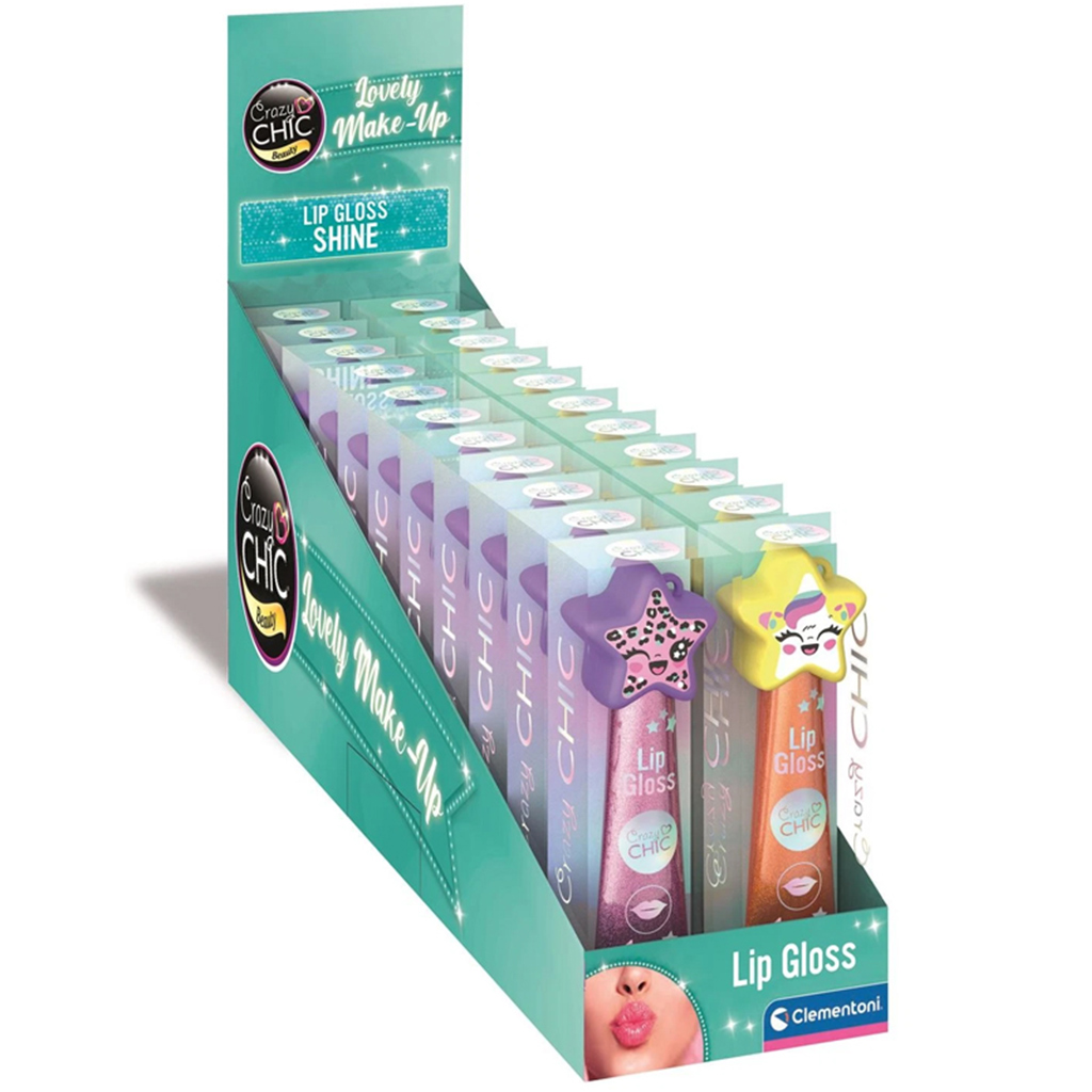 Crazy Chic: Lovely žiarivý lesk na pery v dvoch variantoch 1 ks - Clementoni