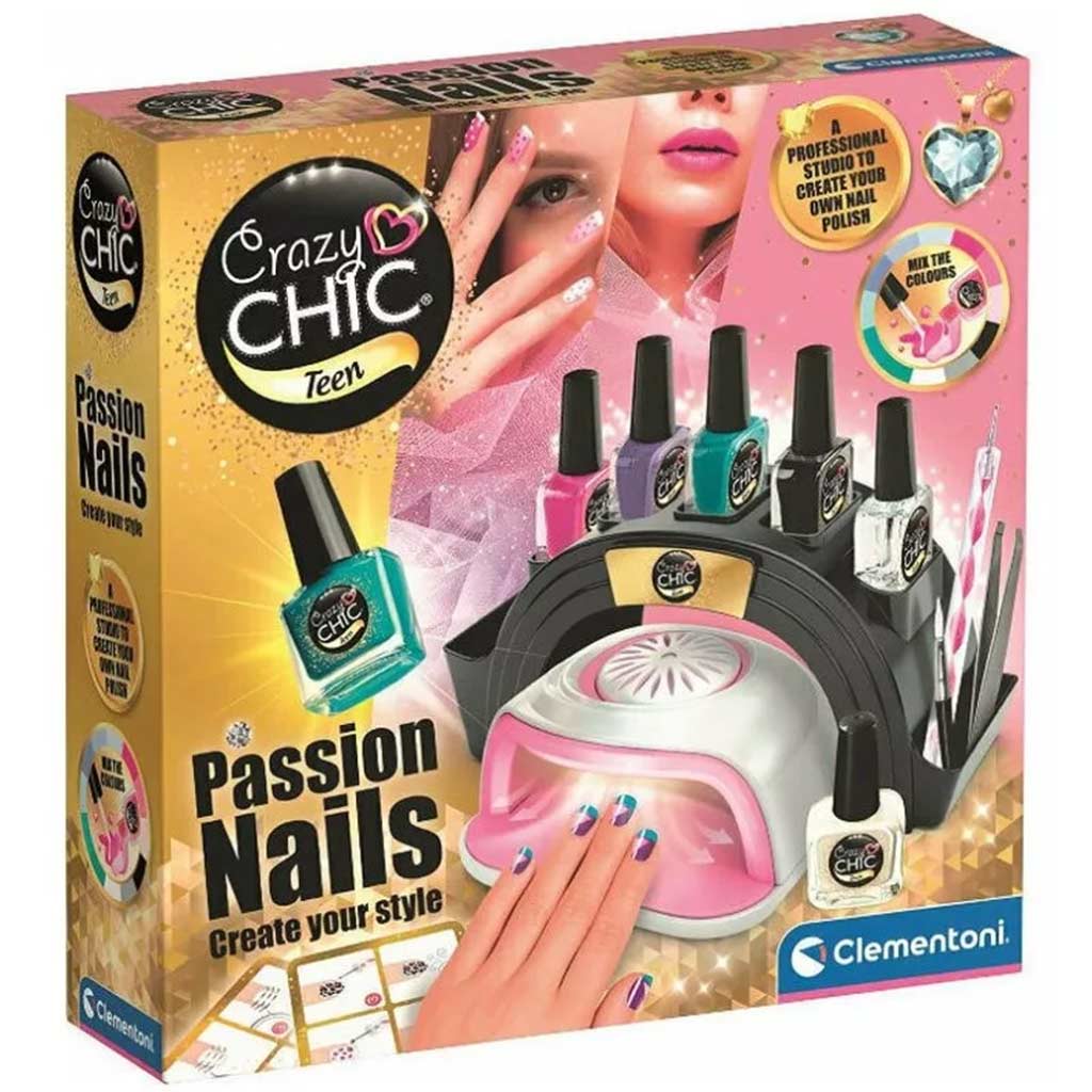 Crazy Chic: Nail Passion manikúra štúdio - Clementoni