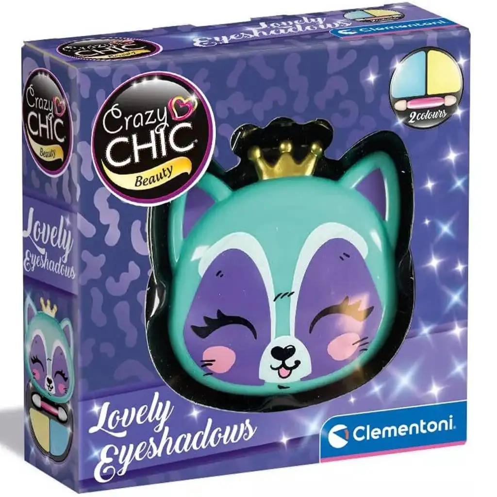 Crazy Chic: Očné tiene v tvare líšky - Clementoni