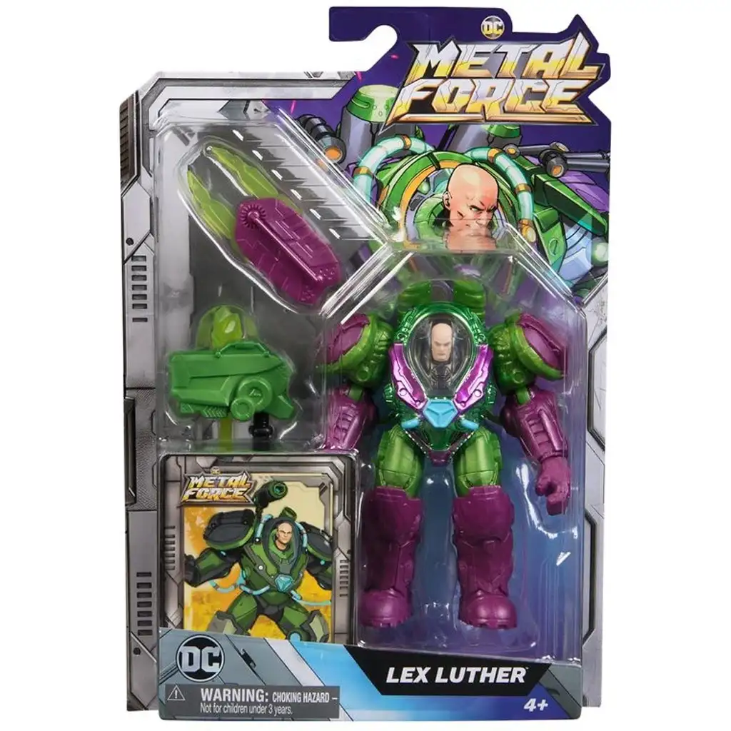 DC Metal Force Lex Luthor figúrka s príslušenstvom - Spin Master
