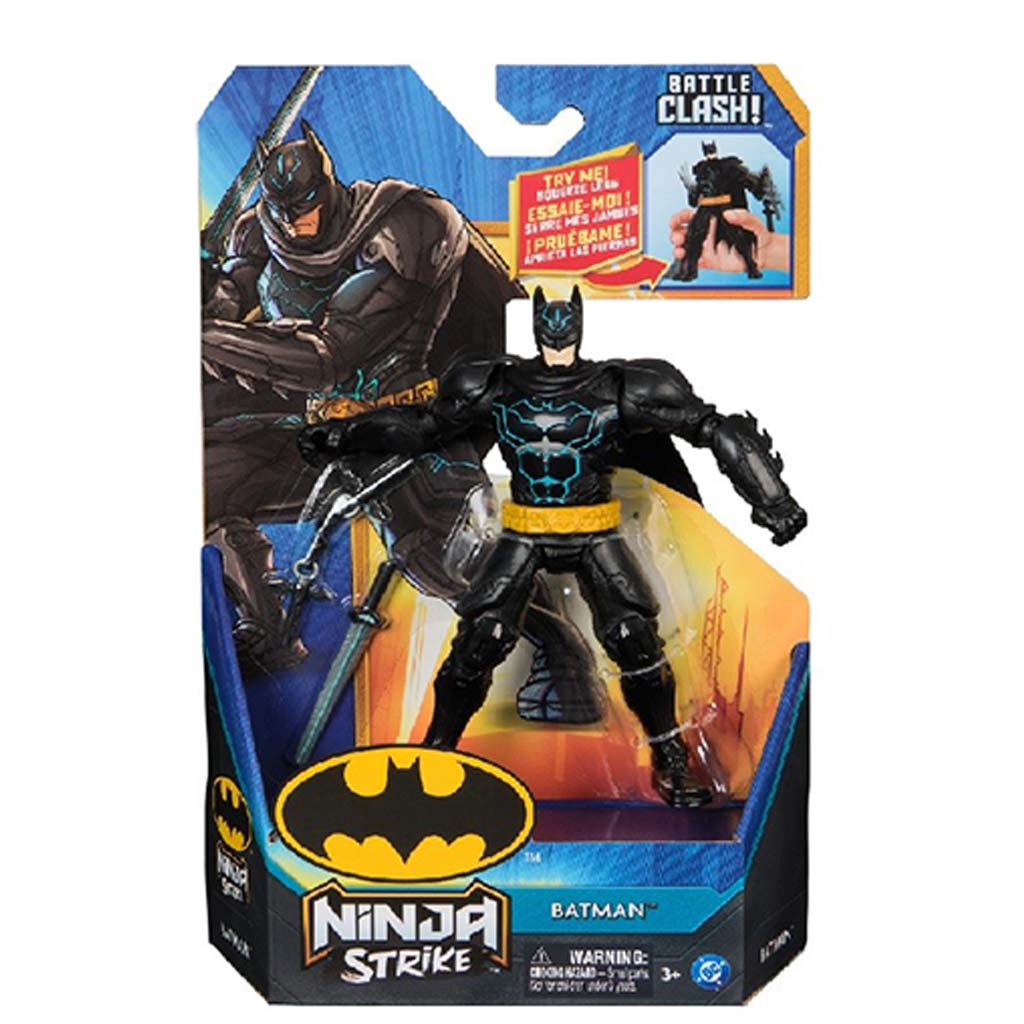 DC Ninja Strike: Battle Clash Batman figúrka 15 cm - Spin Master