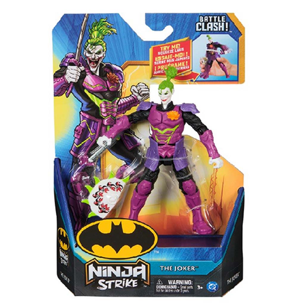 DC Ninja Strike: Battle Clash Joker figúrka 15 cm - Spin Master