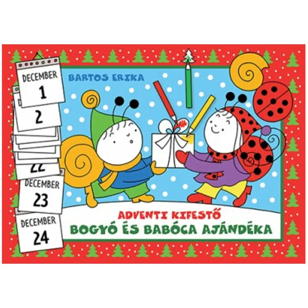 Darček Bogyó a Babóca - Adventná omaľovánka s príbehom
