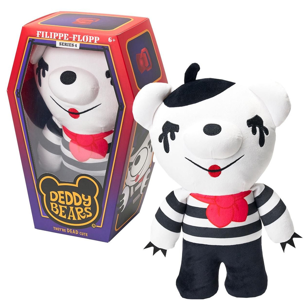 Deddy Bear Hank v plyšovej rakve, 4. séria, 30 cm - Flippe-Flop