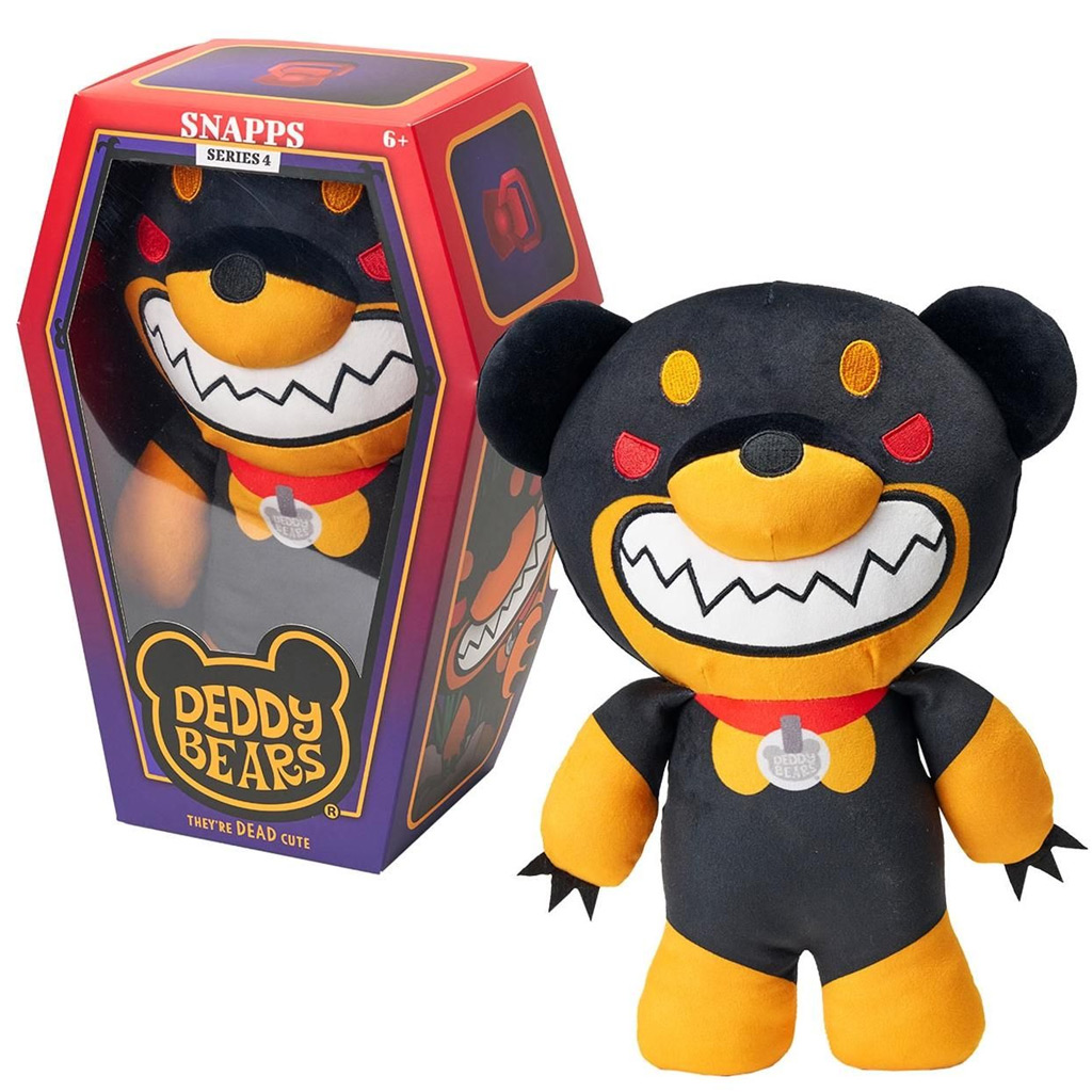 Deddy Bear Hank v plyšovej rakve, 4. séria, 30 cm - Snappers