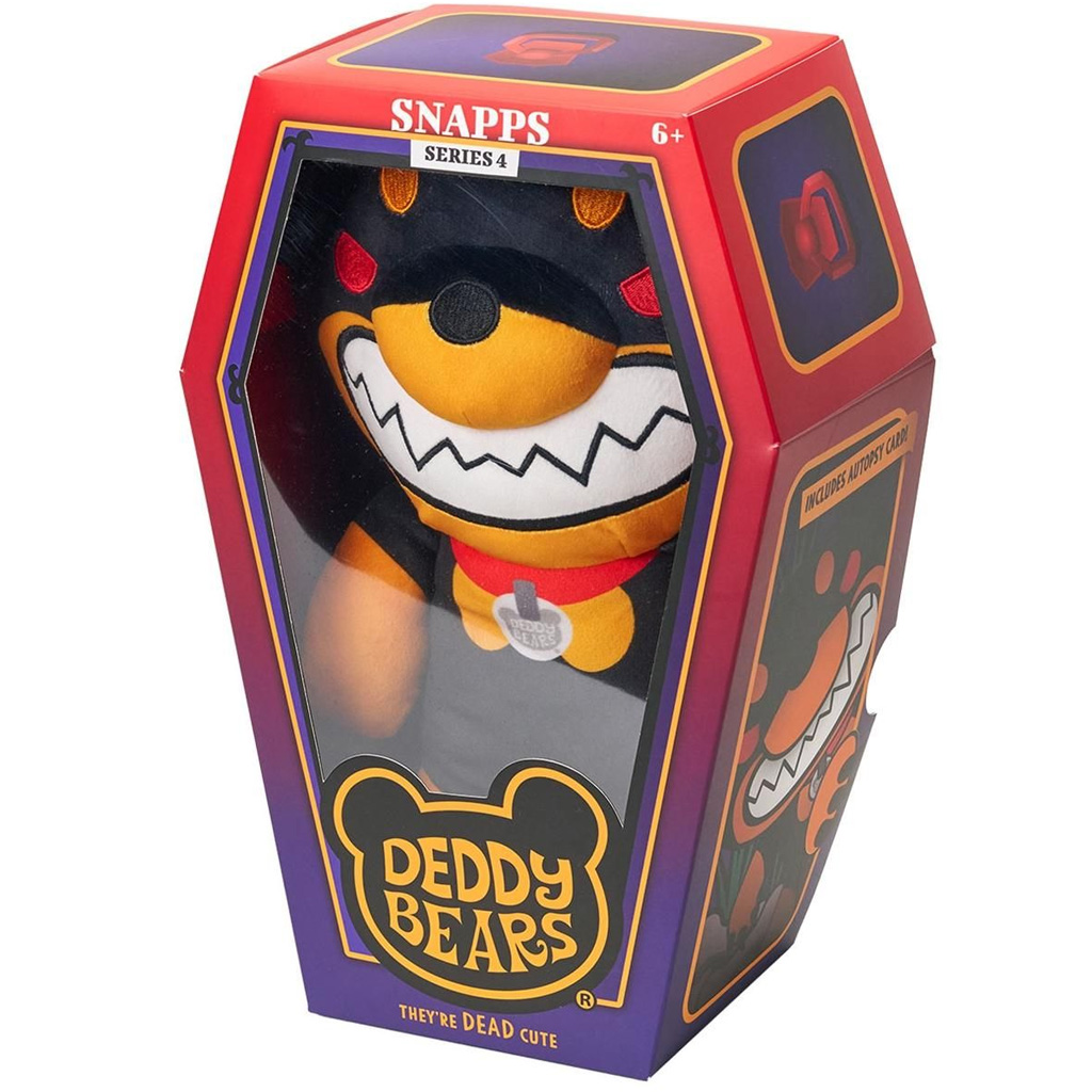 Deddy Bear Hank v plyšovej rakve, 4. séria, 30 cm - Snappers kép 2