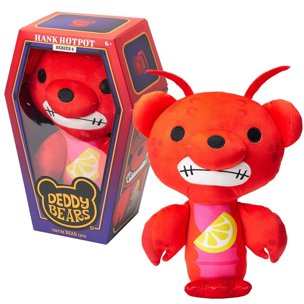 Deddy Bear Hank v plyšovej rakve, séria 4, 30 cm – Hank Hotpot