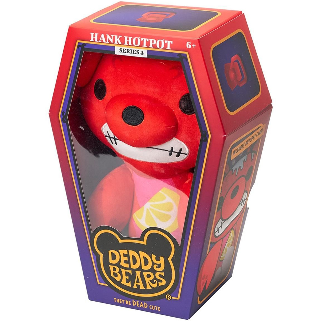 Deddy Bear Hank v plyšovej rakve, séria 4, 30 cm – Hank Hotpot kép 2