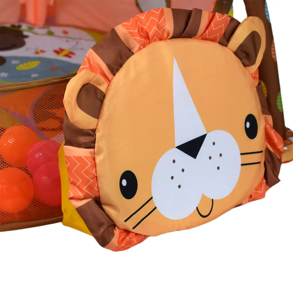 Detský bazénik s loptami a doplnkami s motívom leva 70x90cm kép 4