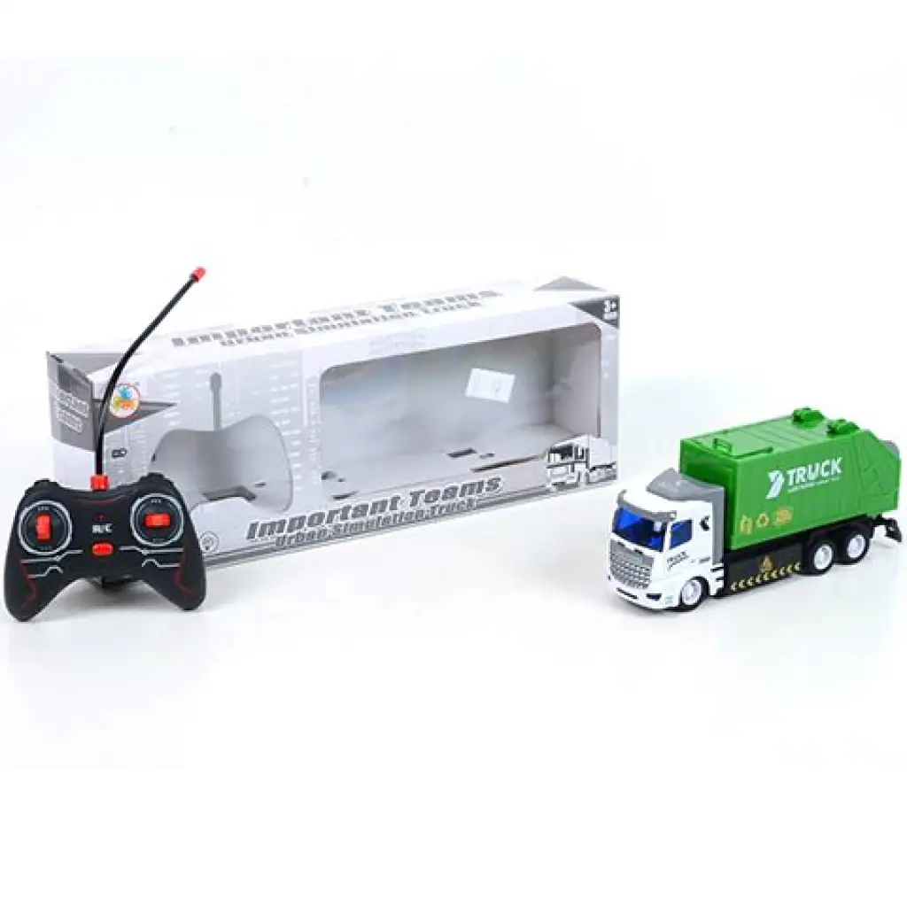 Diaľkovo ovládané RC smetiarske auto