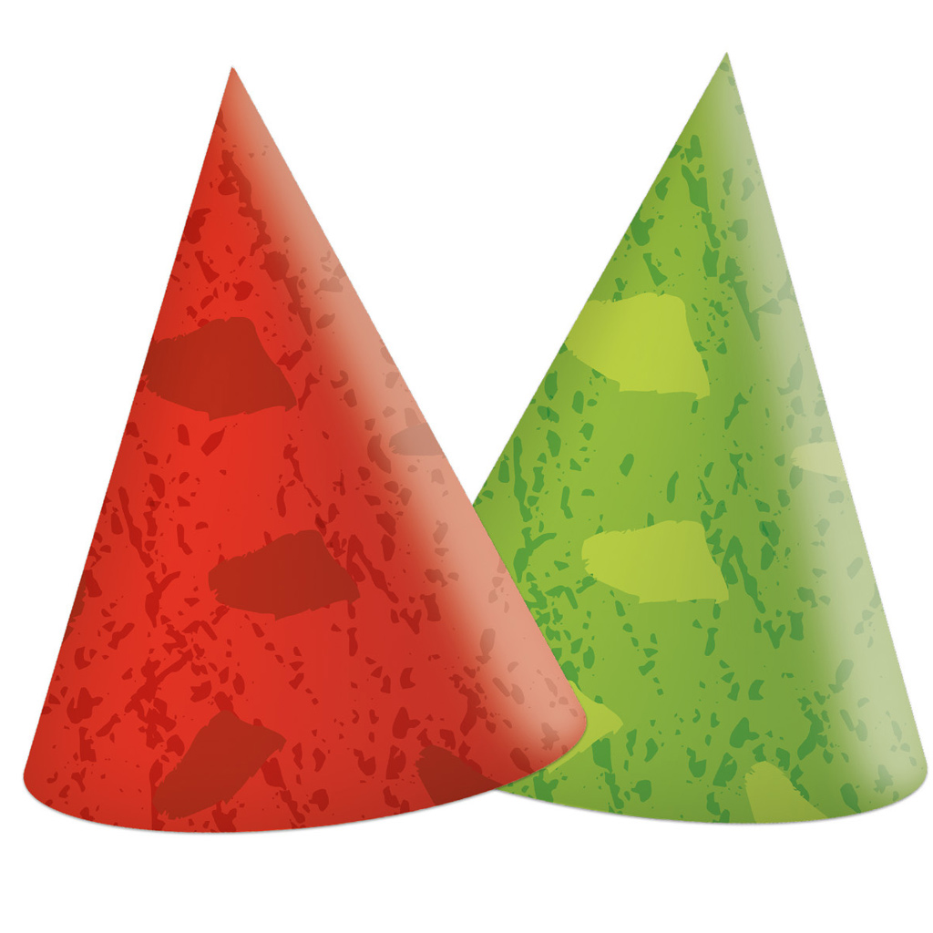 Dinosaurové párty klobúky – sada 6 ks