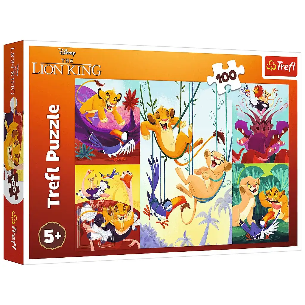 Disney: Levie kráľ 100-dielne puzzle - Trefl