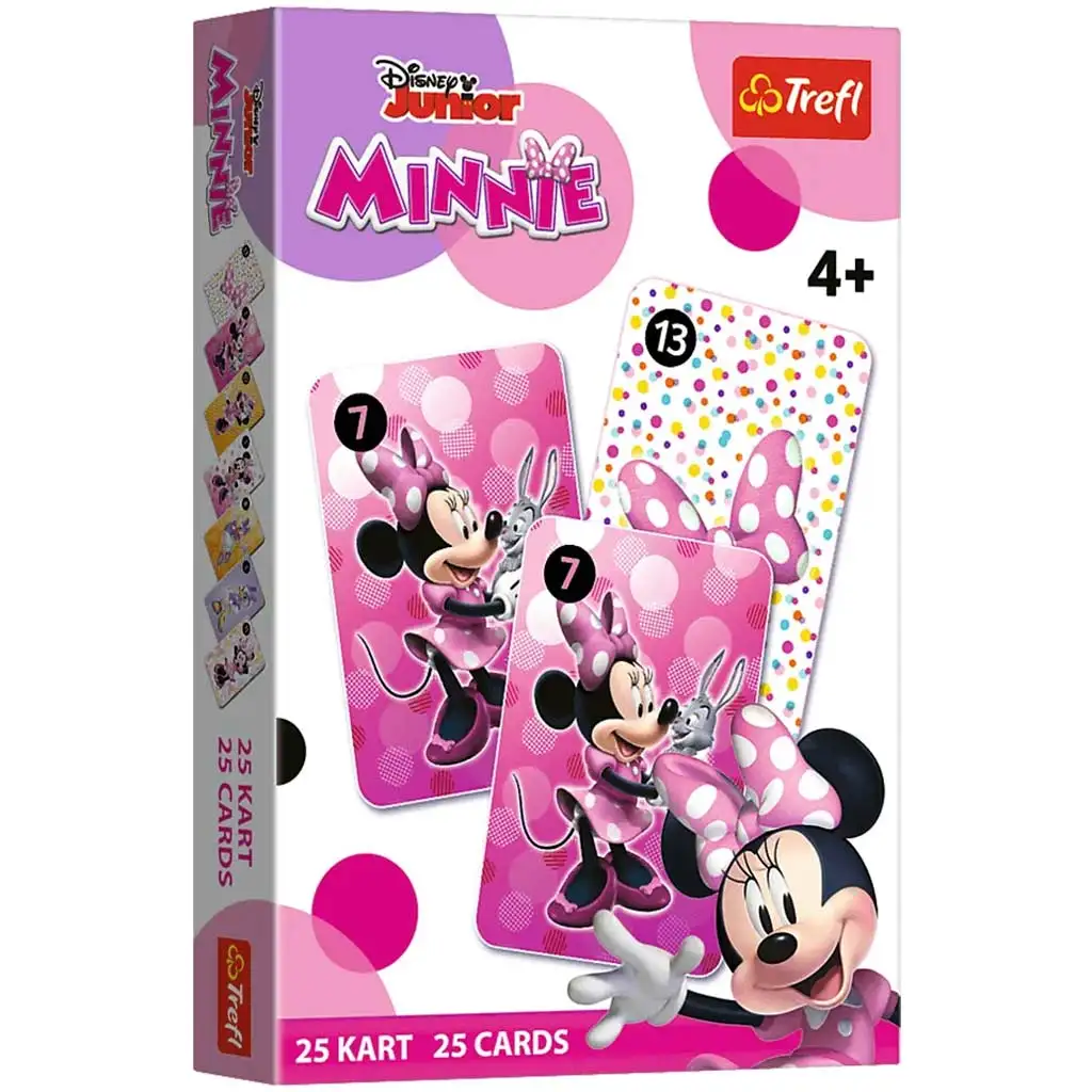 Disney: Minnie Myš čierny Peter kartová hra - Trefl