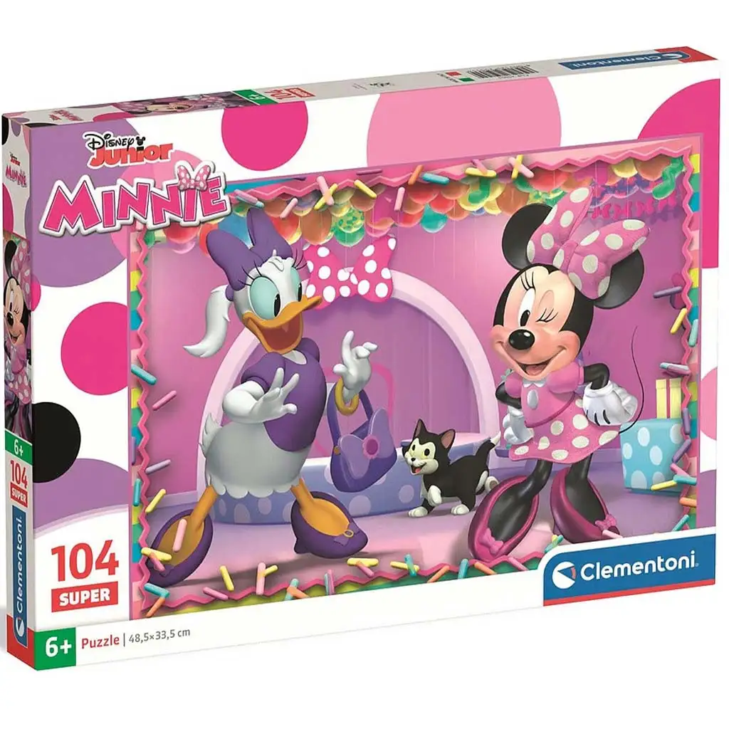 Disney+Minnie myš 104-dielna super puzzle - Clementoni