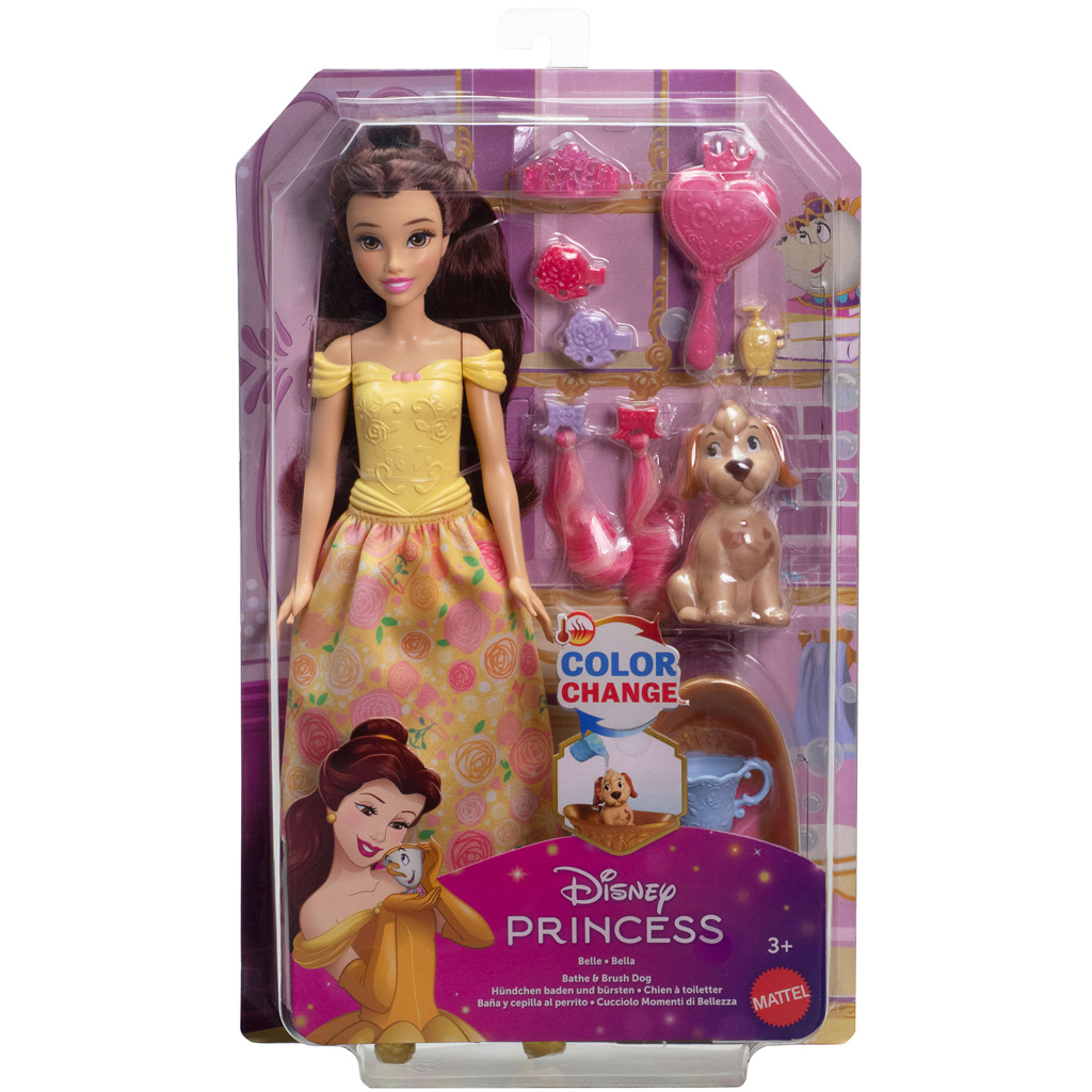 Disney Princezné: Herná súprava Belle - Mattel
