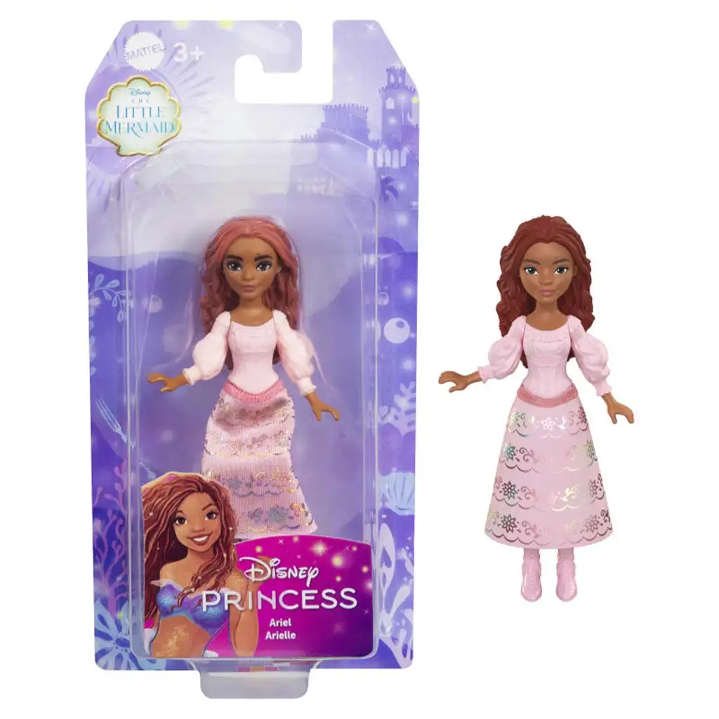 Disney+Princezné: Mini princezná Ariel - Mattel kép 2