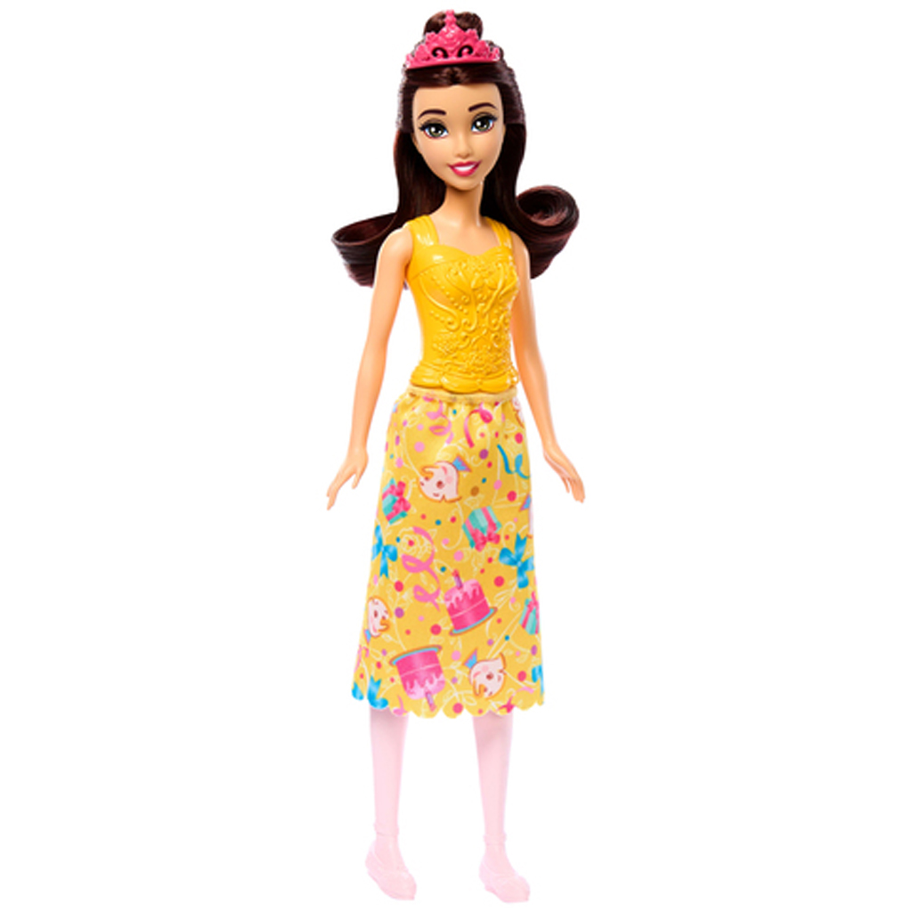 Disney Princezné: Party princezná Belle bábika – Mattel kép 2