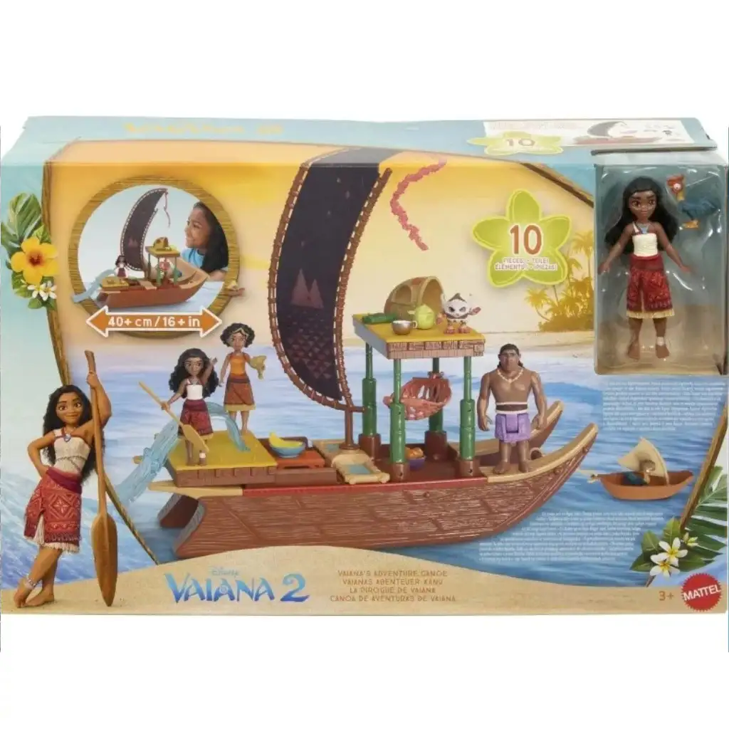 Disney+Princezné: Vaiana 2 Čarovná plachetnica herný set - Mattel