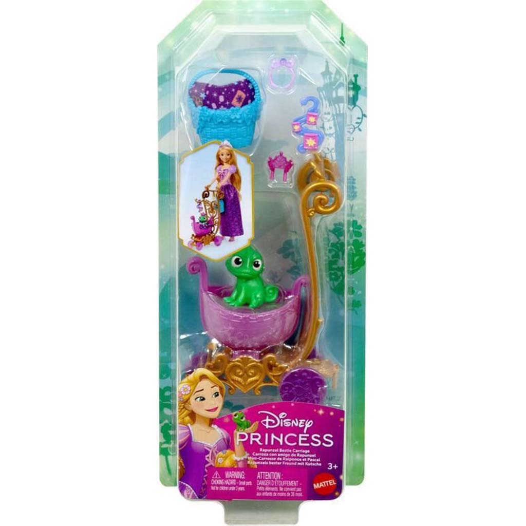 Disney Princezné Vozík pre domáce zvieratká Zlatovláska - Mattel