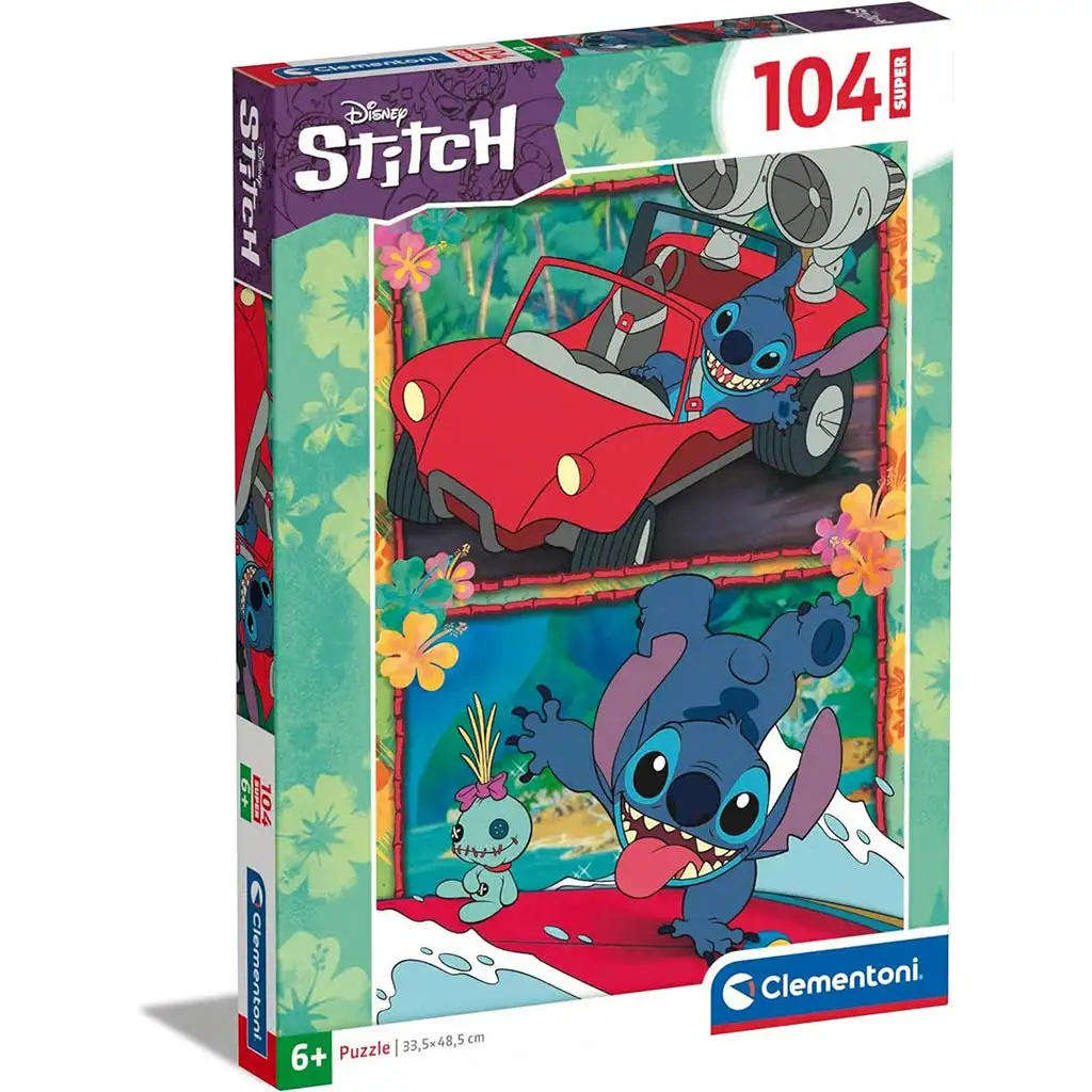 Disney Stitch 104 dielna Super puzzle - Clementoni