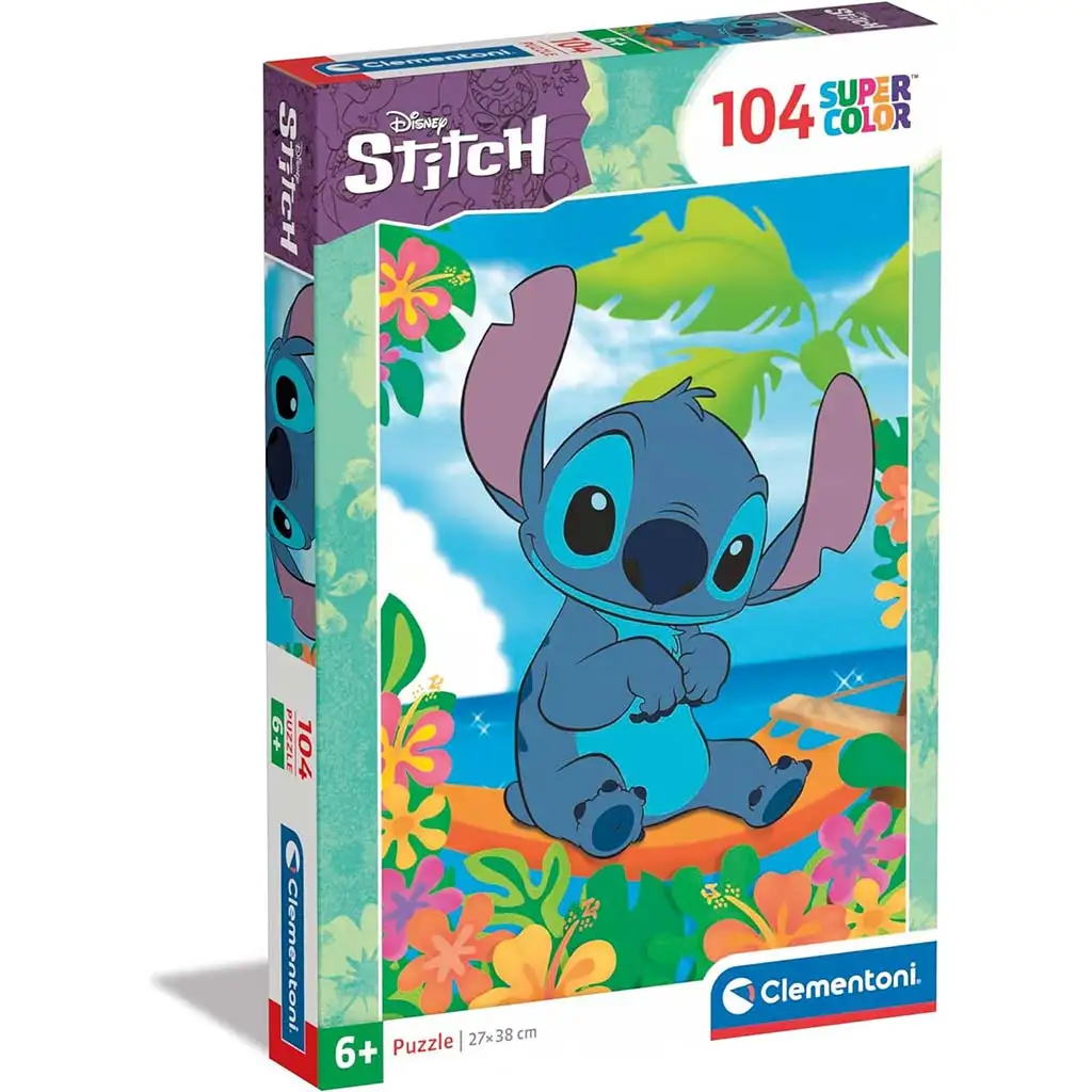 Disney Stitch 104-dielny Supercolor puzzle - Clementoni