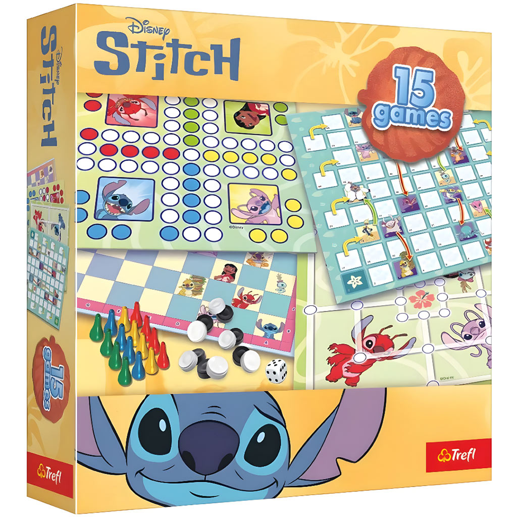 Disney Stitch 15-dielna herná súprava – Trefl kép 1