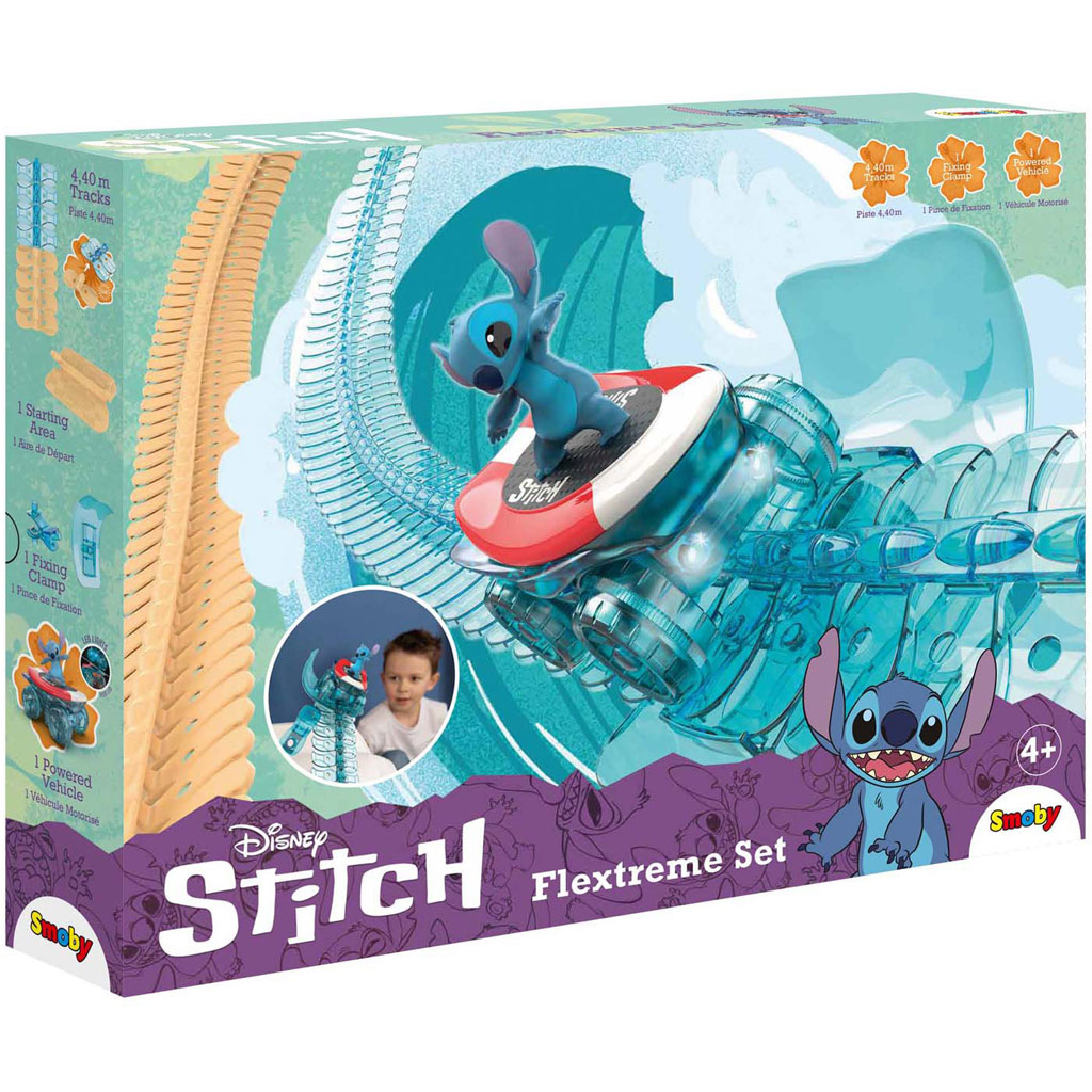 Disney Stitch Flextreme dráhová súprava - Simba Toys