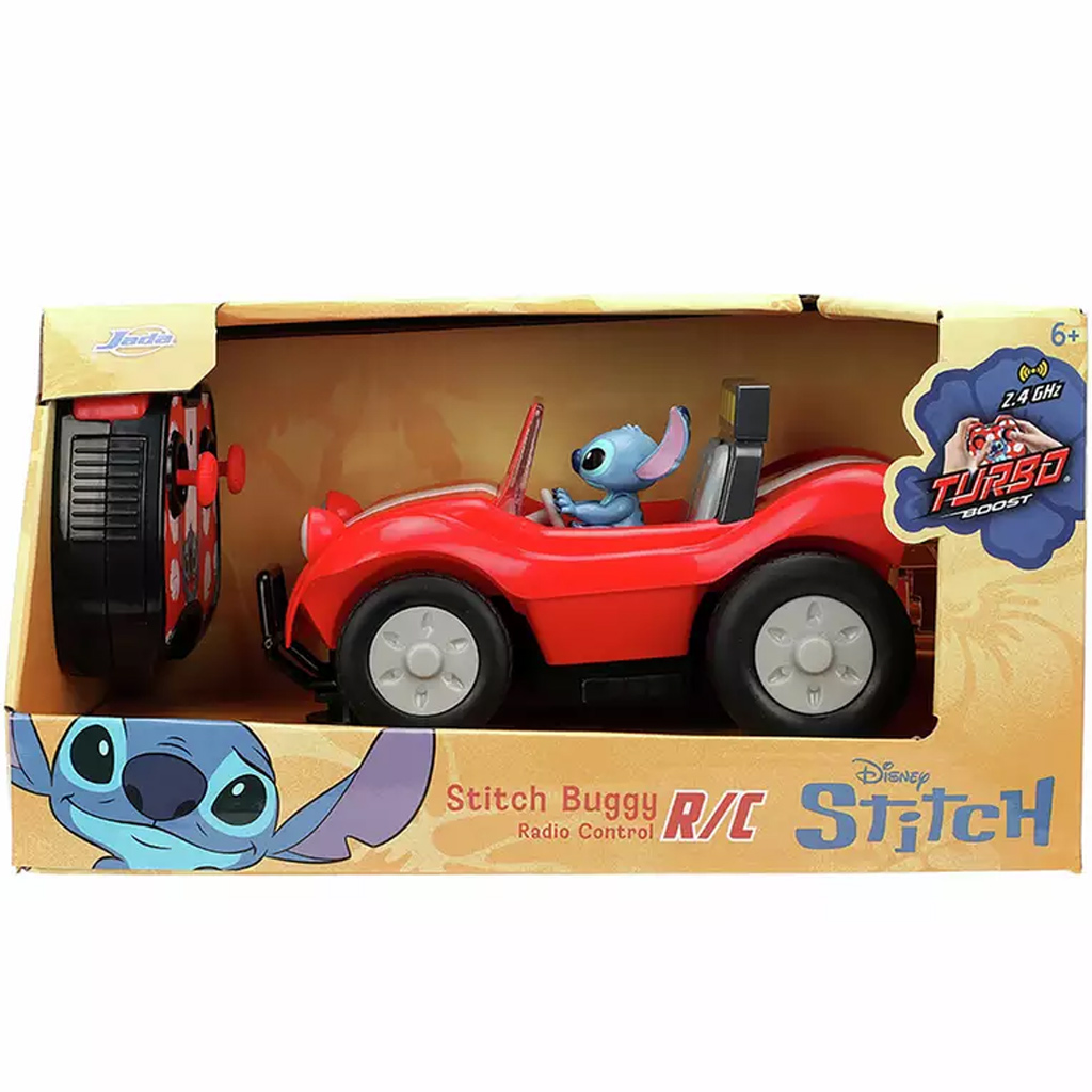 Disney Stitch RC diaľkovo ovládaný Buggy 1/24 - Jada Toys
