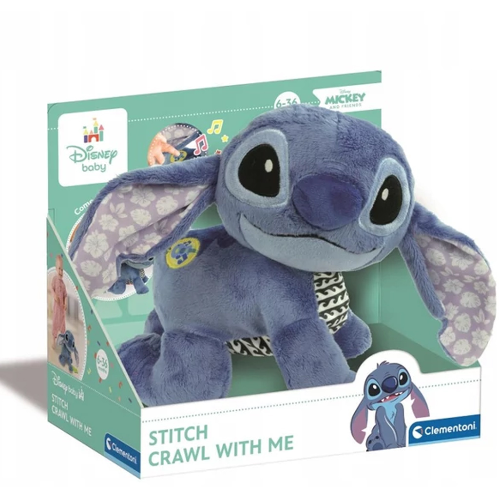 Disney Stitch lezecká plyšová figúrka - Clementoni
