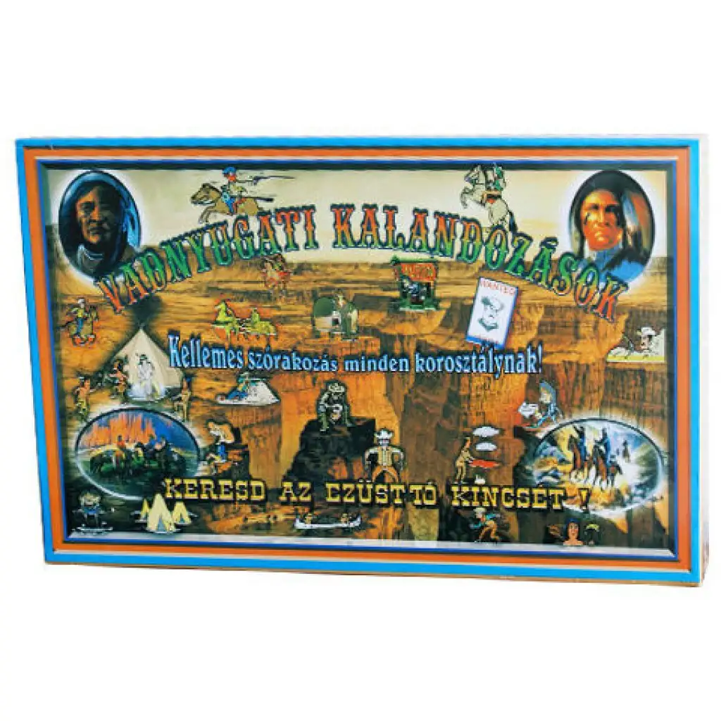 Dobrodružstvá divokého západu spoločenská hra