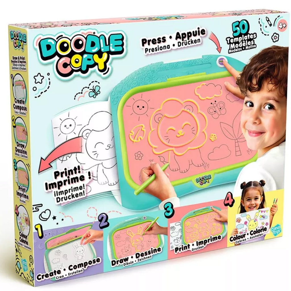 Doodle Copy kresliaca tabuľa, s 50 motívmi kép 1