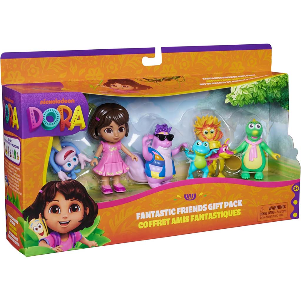 Dora, objaviteľka – Sada figúrok – Fantastickí priatelia – Spin Master