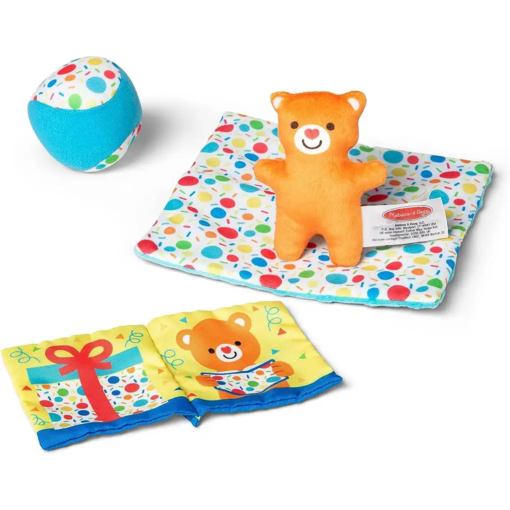 Drevená krabica s prekvapeniami pre bábätká, 5 kusov - Melissa & Doug kép 2