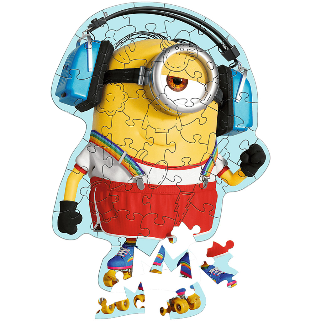 Drevené puzzle Minions, 50 ks - Trefl kép 2