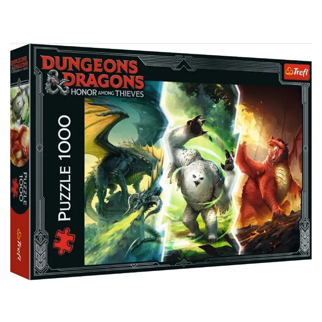 Dungeons & Dragons Legendárne monštrá 1000 kusov puzzle - Trefl